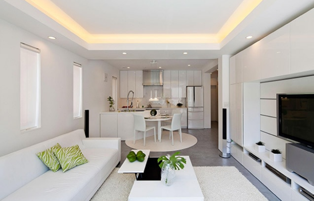 Thiết kế phòng khách nhà ống hiện đại