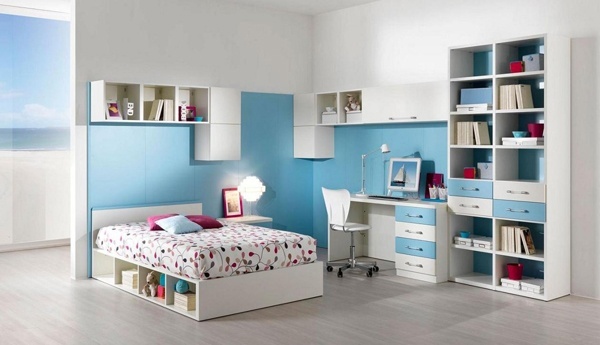 thiết kế phòng ngủ con gái