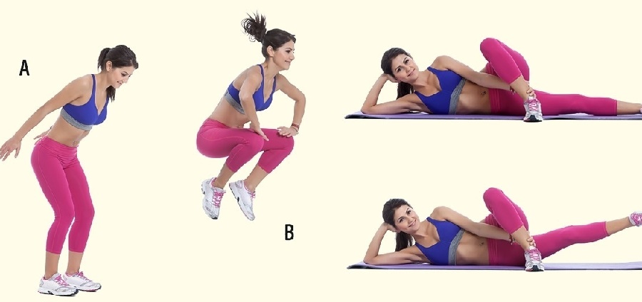 Chỉ cần dành 30 phút tập 5 động tác này mỗi ngày giúp bạn giảm mỡ toàn thân3
