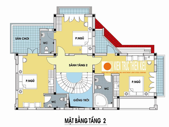Mặt bằng Tầng 2