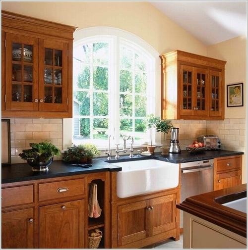 thiết kế cửa sổ phòng bếp