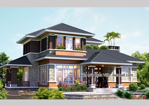 Phối cảnh biệt thự