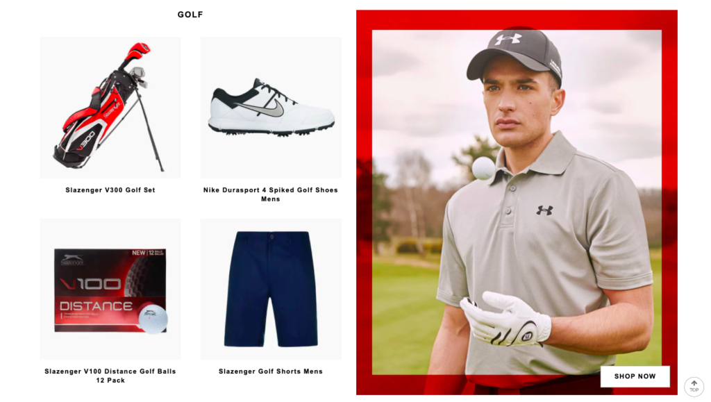 Bundle example sportsdirect