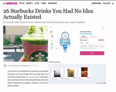 Buyable ads