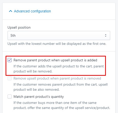 True Upsell Setup in the Candy Rack App UI