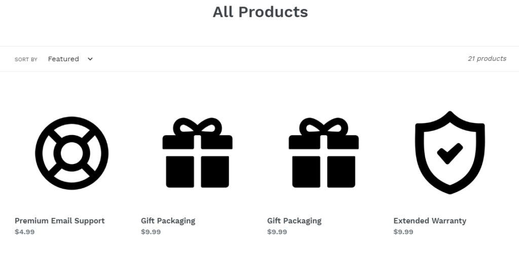 These upsell products are no longer visible in your storefront