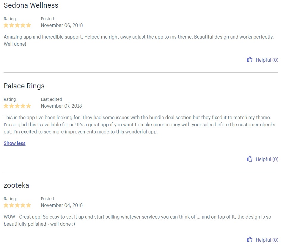 First three Candy Rack reviews