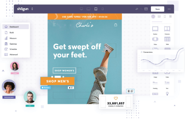 Shogun Landing Page Builder