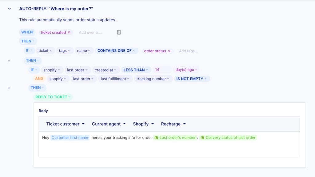 Gorgias Shopify app BFCM