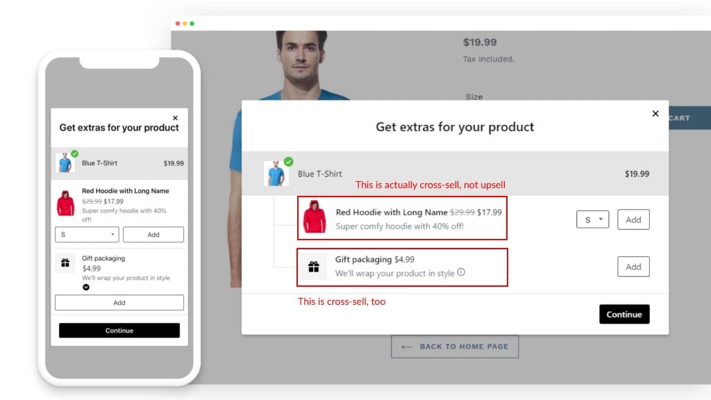 In fact, most of the merchants on Shopify are doing cross-selling