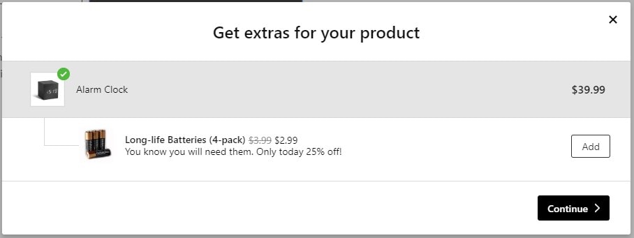 Using time-limited discount immediately increases the upsell take rate