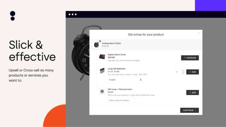 Upselling and cross-selling with Candy Rack App to drive your sales