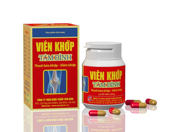 Sản phẩm thảo dược hỗ trợ giảm triệu chứng bệnh xương khớp