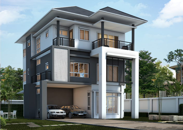 mẫu biệt thự hiện đại
