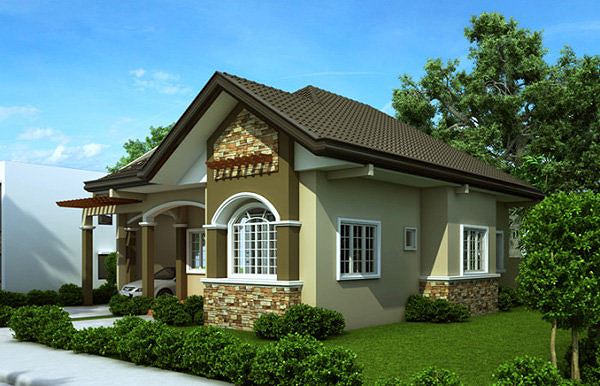 phối cánh nhà 1 tầng