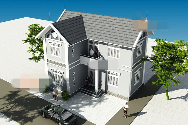 biệt thự nhà vườn đơn giản