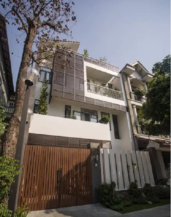 nhà phố 4 tầng