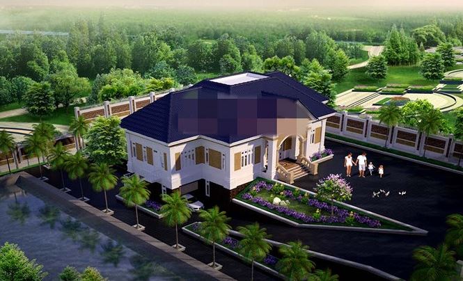 biệt thự nhà vườn