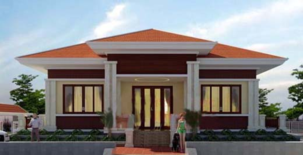 thiết kế nhà cấp 4 đẹp