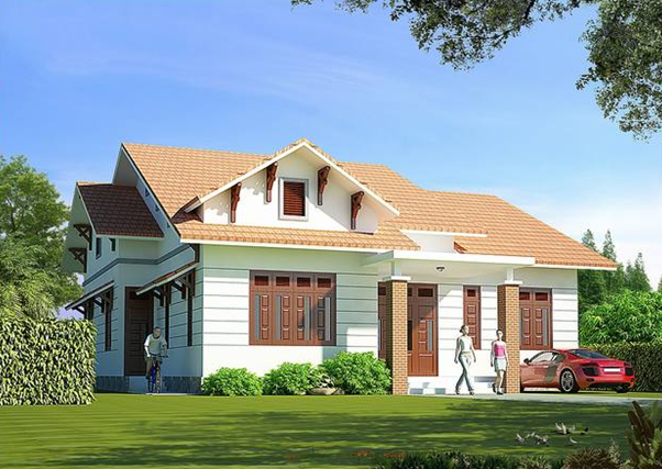 thiết kế biệt thự nhà vườn