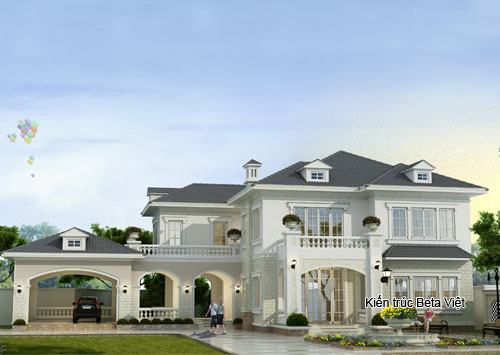 thiết kế biệt thự