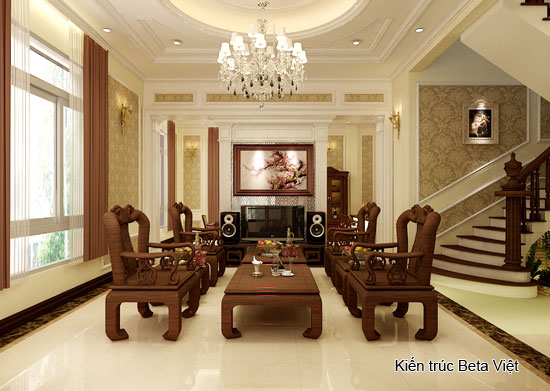 thiết kế biệt thự 3 tầng đẹp