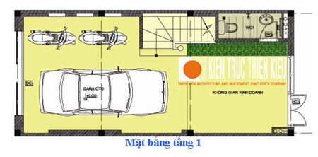 Mặt bằng tầng 1