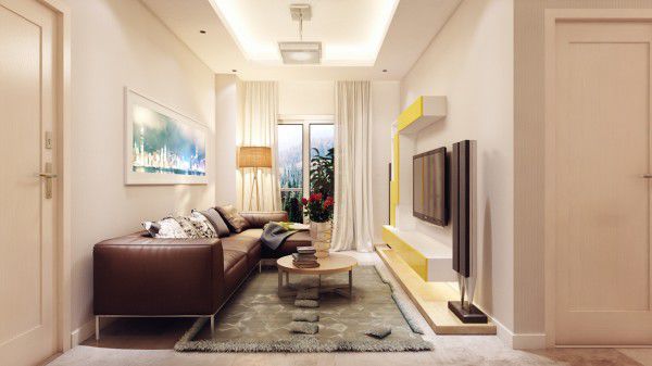 kiến trúc sư đã sử dụng ánh sáng và màu đất để tạo cảm giác cởi mở hơn.