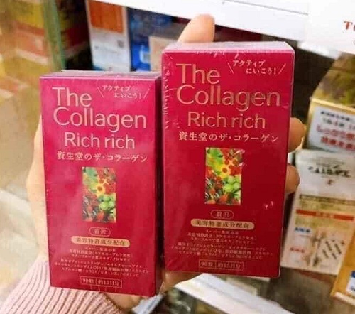 the collagen rich rich nhật bản 90 viên
