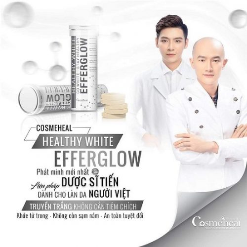 Cách sử dụng Cosmeheal Healthy White Efferglow Hàn Quốc