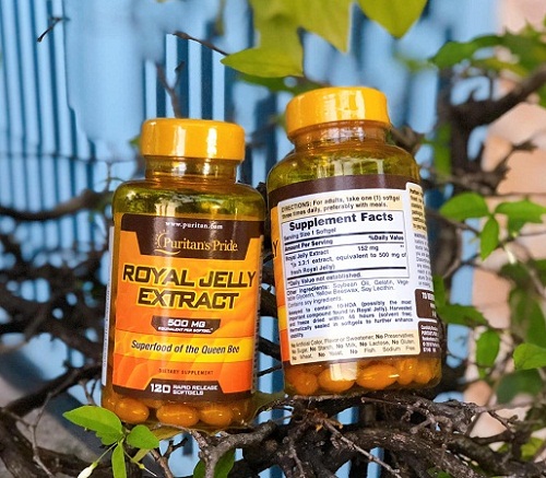 sữa ong chúa royal jelly 500mg puritan's pride