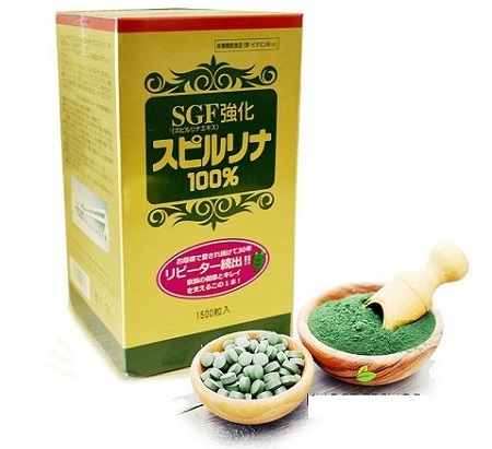 tảo spirulina sgf 1500 viên