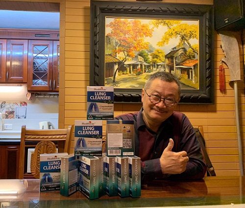 viên uống lung cleanser được nsut trần đức tin dùng
