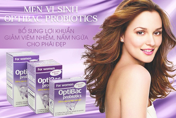 công dụng của Men vi sinh OptiBac Probiotics For Women