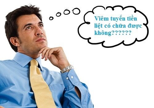 Bệnh viêm tuyến tiền liệt có chữa được không? Chuyên gia giải đáp