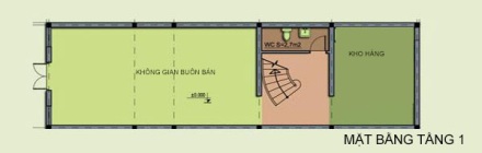 mặt bằng tầng 1