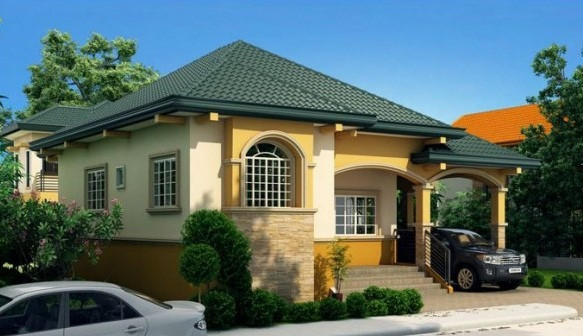 mẫu biệt thự 1 tầng đẹp