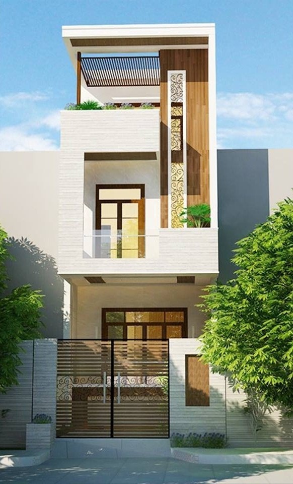 nhà ống 2 tầng thoáng mát