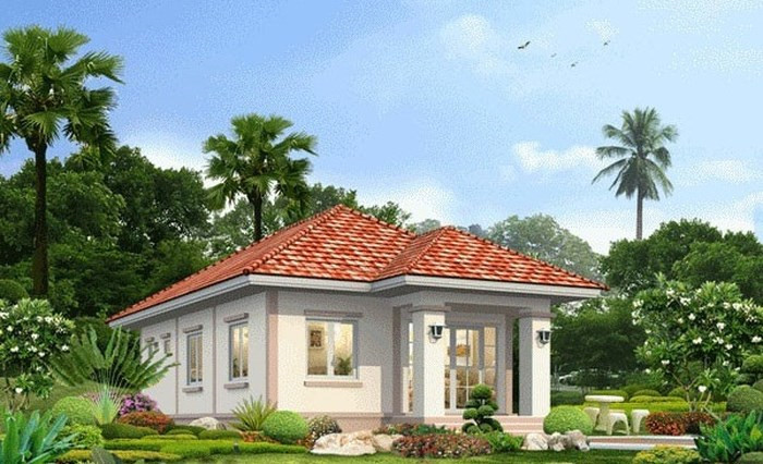 biệt thứ mái Thái đẹp