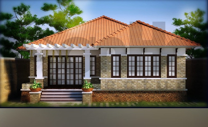 Mẫu biệt thự rộng 100m2