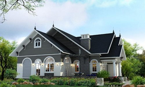 biệt thự 1 tầng đẹp