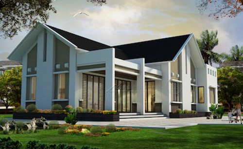 Mẫu nhà vườn đơn giản