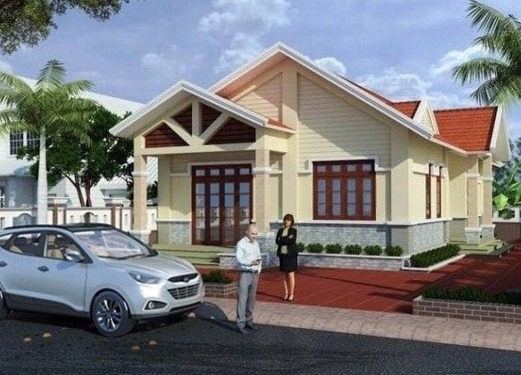 mẫu nhà cấp 4 khoảng 300 triệu đồng