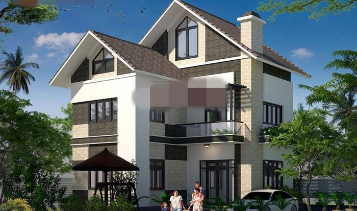 mẫu biệt thự mini đẹp