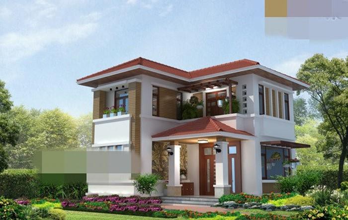 mặt tiền biệt thự đẹp