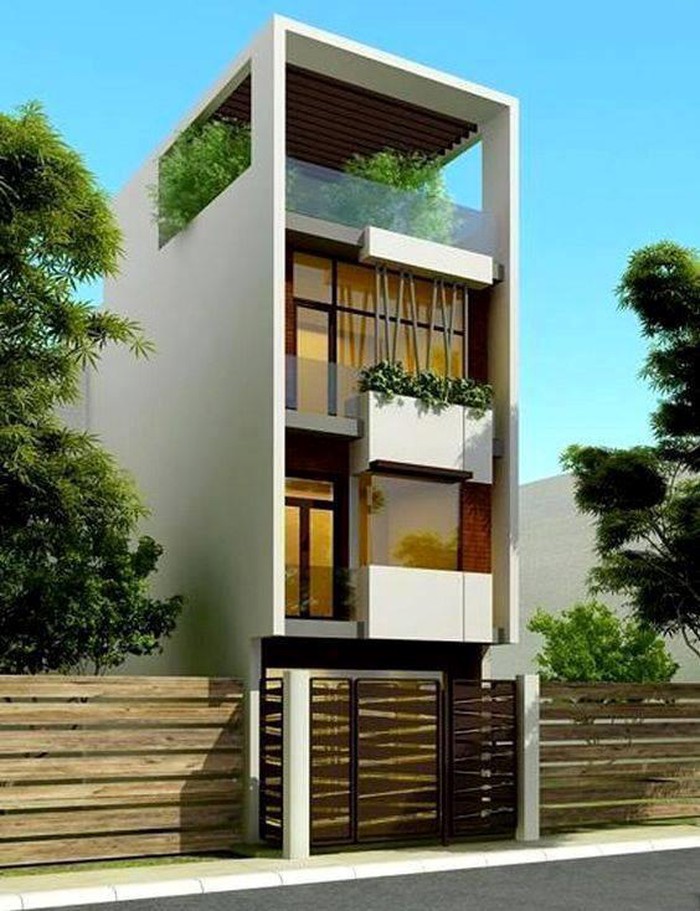 mặt tiền nhà phố đẹp