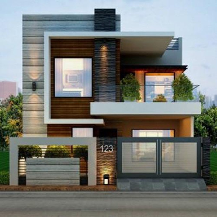 nhà phố 2 tầng mặt tiền 7m