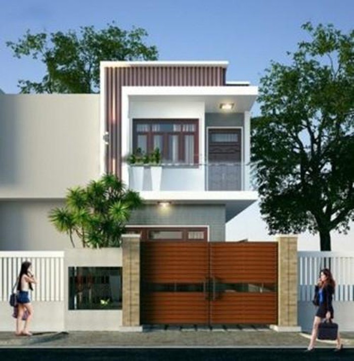 mặt tiền nhà phố hút mắt