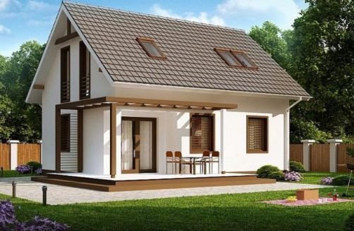 nhà cấp 4 nhỏ xinh