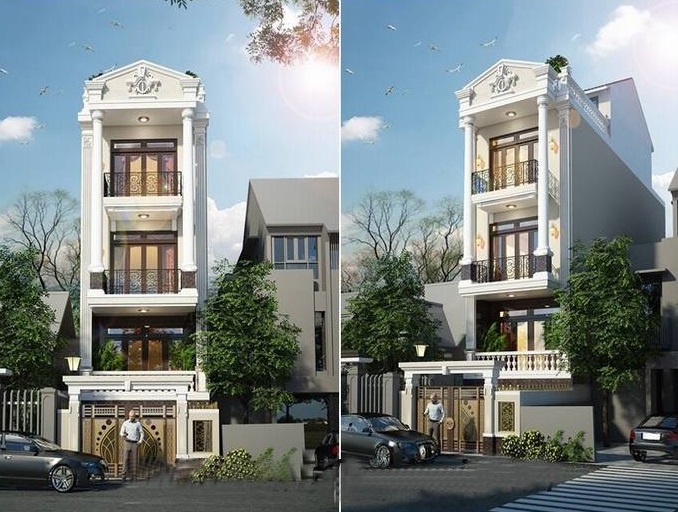 nhà ống 4 tầng